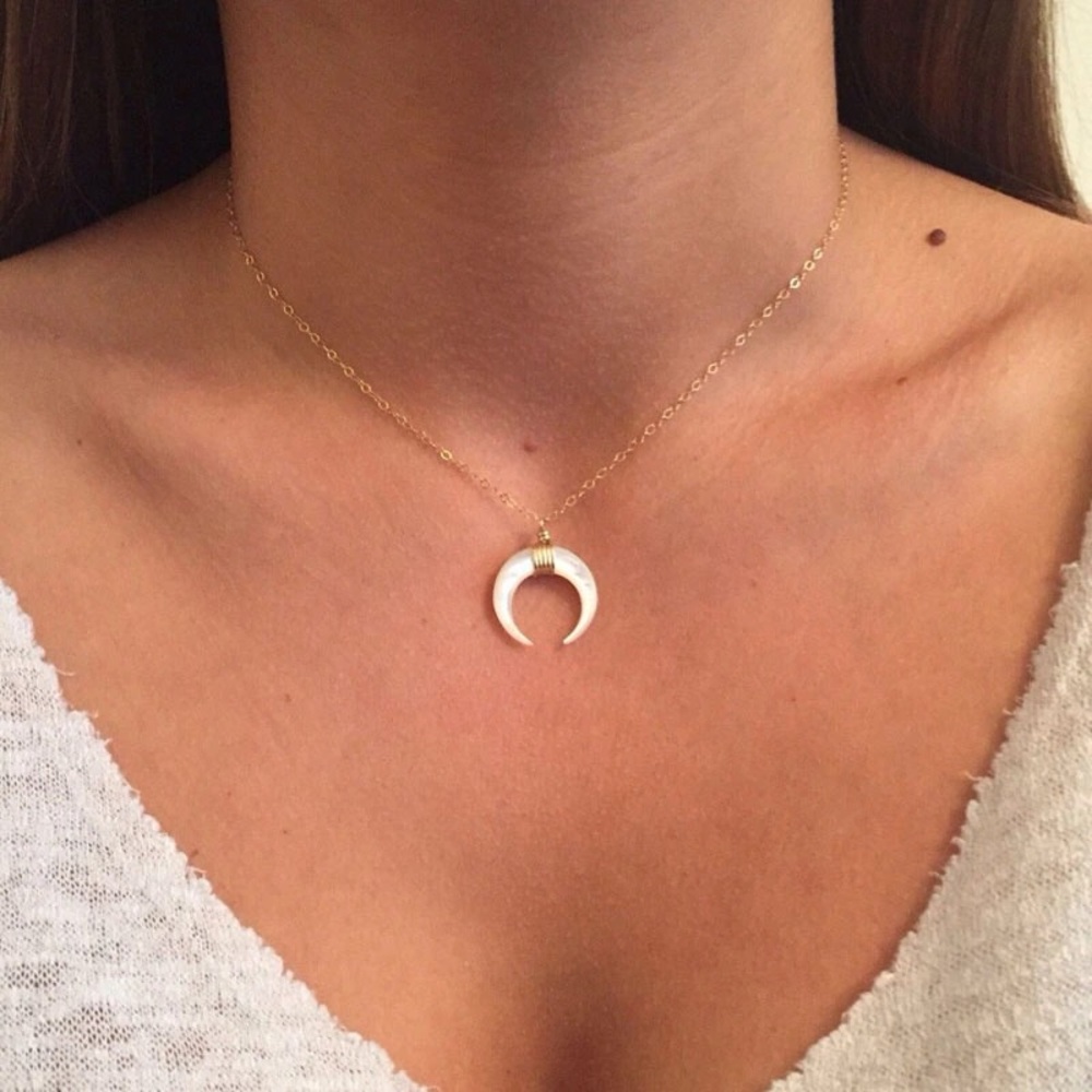 Horn Necklace - Picture 2 of 3